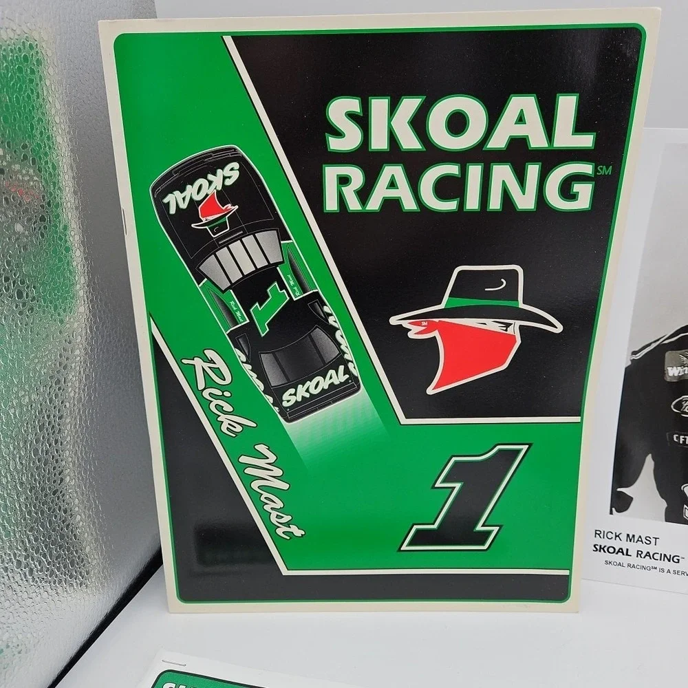 Vintage Nascar Press Kit Skoal Racing Rick Mast Media‎ Guide #1 1995